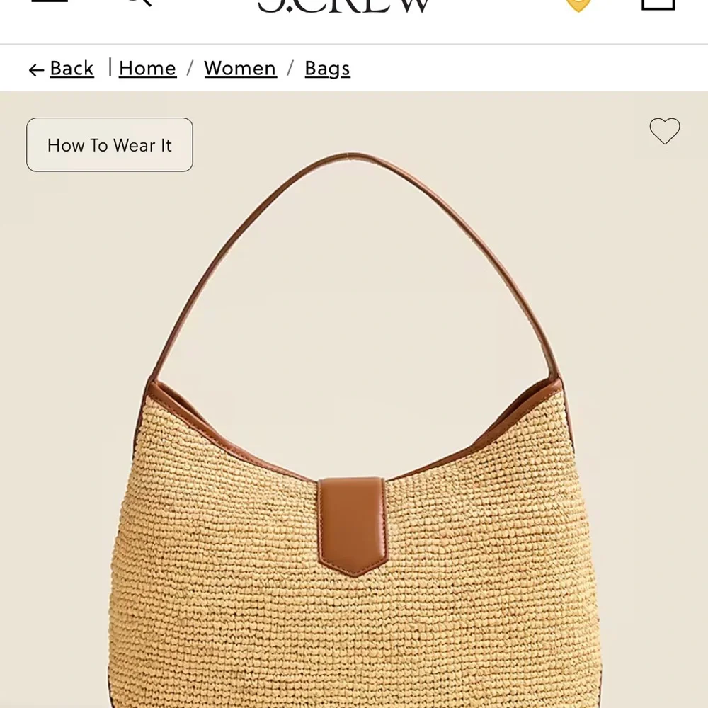 J. Crew Tan and Brown Textured Shoulder Bag - Picture 6 of 8